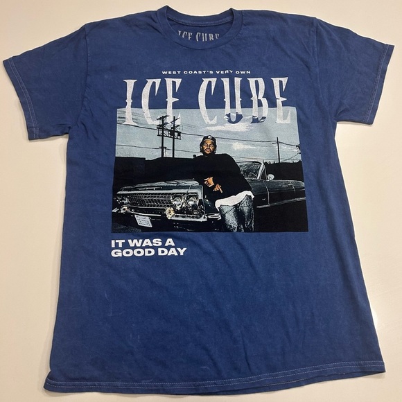 NWOT Men’s ICE CUBE T-Shirt, size medium - Picture 1 of 4